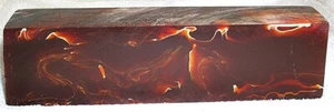 4 Pound 4.4 Oz 1940 Gram Wavy Amber Resin Block Cab Carving Rough SB38 - Picture 1 of 4