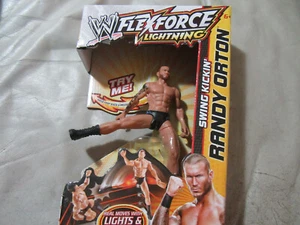 WWE Flex Force Lightning Swing Kickin' Randy Orton 7” Action Figure by Mattel - Picture 1 of 2