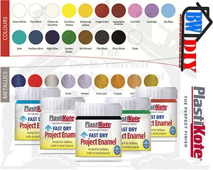 PINTURA PINCEL ESMALTE SECO RÁPIDO PLASTI-KOTE 59ML JAR HOBBY ARTESANÍA PROYECTO HÁGALO USTED MISMO - Imagen 1 de 32