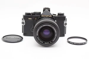 *Near Mint* Olympus OM-2N Black S.Zuiko Auto 35~70mm f4 From JAPAN #4011 - Picture 1 of 11