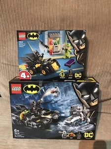 LEGO Mr. Freeze Batcycle Battle Set (76118)& Batman VS Robbery (76136) - Picture 1 of 2