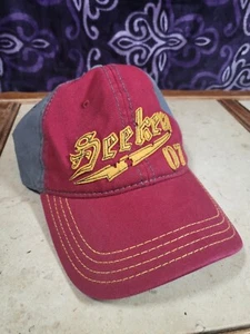 Harry Potter - Seeker '07 - Adjustable Hat - Red and Gray - Universal Studios - Picture 1 of 4