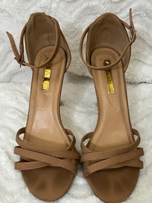 Sexy corbata de tobillo con punta abierta beige talla 10 LILIANA Foto 1 de 3