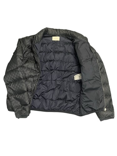 Gucci Bubble Jacket piumino in tela GG