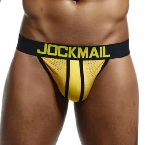 Herren Unterwäsche Sexy Jockstraps Männer Dessous Rückenfrei Gay Höschen Atmungsaktiv - Bild 1 von 31