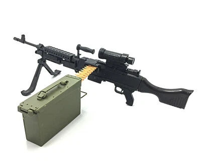 1/6 Scale M240B General Purpose Machine Gun US Army Gun Model Action Figure  - Image 1 of 4