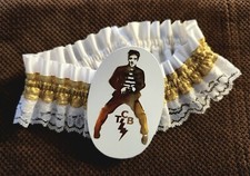 New Orleans Mardi Gras Krewe Of The Rolling Elvi Taking Care Of Business Garter