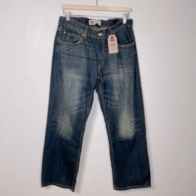 Husky Levi's Boys 514 pierna recta talla 16 nuevo con etiquetas Foto 1 de 4