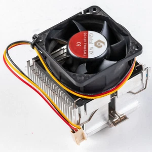 Vintage Socket A 462 Athlon XP Cooler Aluminum Heatsink Windows 98 Gaming - Afbeelding 1 van 3