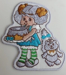Angel Cake & Pet Souffle Iron On Patch New - Strawberry Shortcake & Friends - Picture 1 of 1