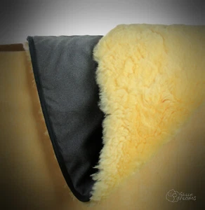 Lammfell Schabracke Sattelunterlage Pferd Schaffell Satteldecke Sheep Dream - Bild 1 von 19