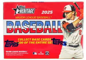 2025 Topps Heritage Baseball 8-Pack Blaster Box 8 Packs Per Box 8 Cards Per Pack - Picture 1 of 9