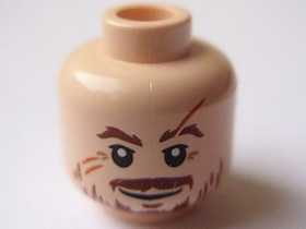 NEW LEGO - Figure Head - Harry Potter - Professor Lupin Flesh - 4867 Hogwarts