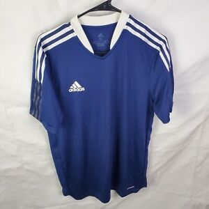 Adidas Aeroready Primegreen Tiro 21 Training Soccer Shirt GM7585 Navy Men's M
