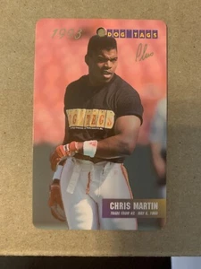 1993 Chris Martin Dog Tags Gold #084 / 25000 AUTOGRAPHED...MINT CONDITION - Picture 1 of 4