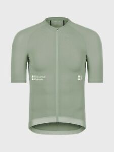 Universal Colours Mono Short Sleeve Cycling Jersey - Sage Grey