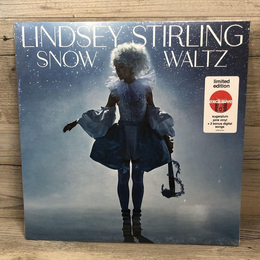 Snow Waltz by Lindsey Stirling NEW SEALED Pink Vinyl + 2 Bonus Digital Songs