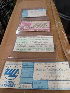 4 Grateful Dead Ticket Stubs - Picture 1 of 1