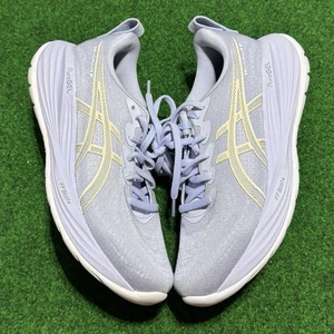 Asics Gel-Cumulus 27 Shoes Womens 7 Blue Fade White Daily Road Running Marathon - Picture 1 of 9