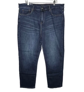 Pantalones de mezclilla rectos Lucky Brand 221 para hombre talla 40x30 azul astillero elástico - Imagen 1 de 17
