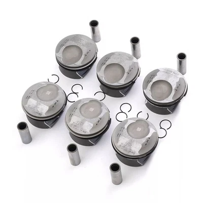 6pcs Pistons Rings Set Φ96mm For Porsche Panamera 9703.6L M46.20 M46.40 Engine - Image 1 of 3