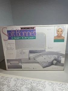 Vtg Windmere Soft Bonnet hairdryer carry case works great adjustable Settings - Picture 1 of 2
