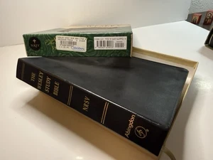 Genuine Leather Abingdon NRSV Wesley Study Bible New Revised Standard Version - Imagen 1 de 14