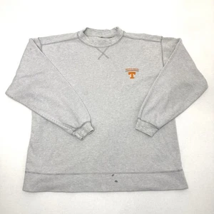 Felpa Vintage Tennessee Volunteers Uomo XL Bianco Arancione Logo Ricamato - Foto 1 di 7