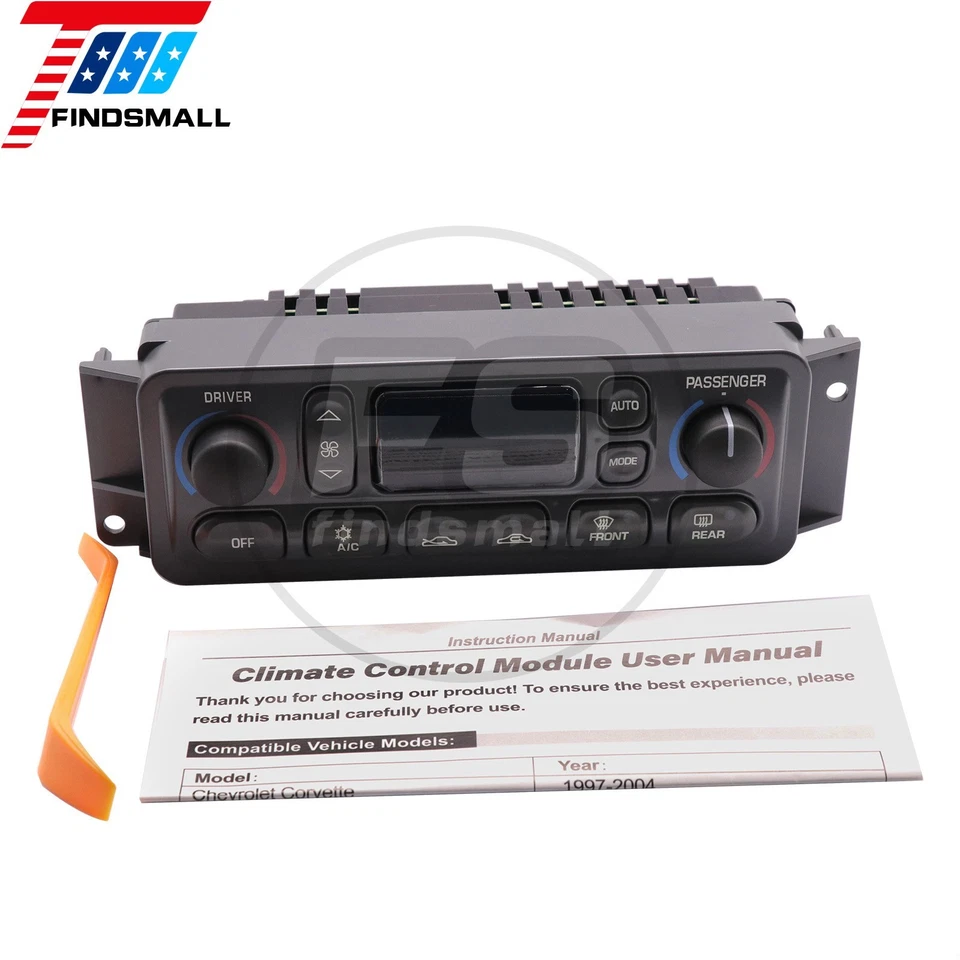 A/C Climate Heat Control Module Switch HVAC for C5 Corvette 1997-2004 09352181 - Image 1 of 4