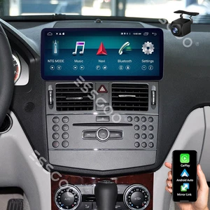Upgraded 10.25" Car Stereo Navi For 2007-2010 Benz C-Class W204 NTG with Camera - Bild 1 von 18