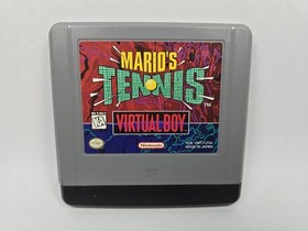 Mario's Tennis (Nintendo Virtual Boy NVB, 1995) *Cart Only* Authentic Tested!