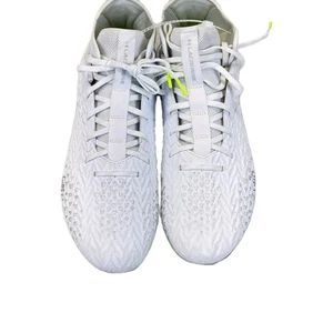 Under Armour Men's 12 UA Spotlight Clone 3.0 MC Football Cleats White Volt New - Foto 1 di 6