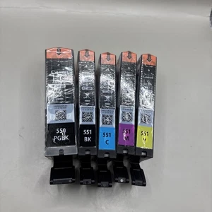 Original Canon PGI-550 BK,CLI-551 BKY,C,M Tintenpatronen Multipack (SETUP) - Bild 1 von 12