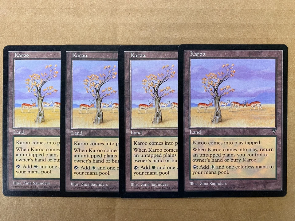 MTG 4x Karoo Visions Legacy Magic the Gathering x4 NM - Image 1 of 1
