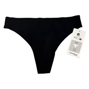Chantelle NWT Black Thong Panties One Size (XS-XL) SoftStretch Comfort Classic - Picture 1 of 5