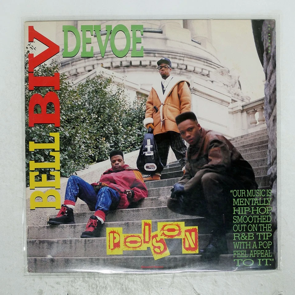 BELL BIV DEVOE POISON (EXTENDED VERSION) MCA MCA24003 US VINYL 12 - Image 1 of 2