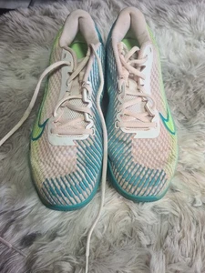 Nike Damen-Tennisschuhe Gr 38 ,5 Uk 5 ,5 Türkis Weiss Grün - Bild 1 von 8