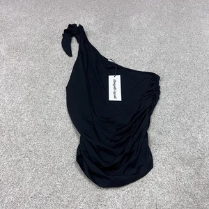 Hübsche Müllbluse Damen schwarz ärmellos Größe M Neu mit Etikett " - Bild 1 von 11