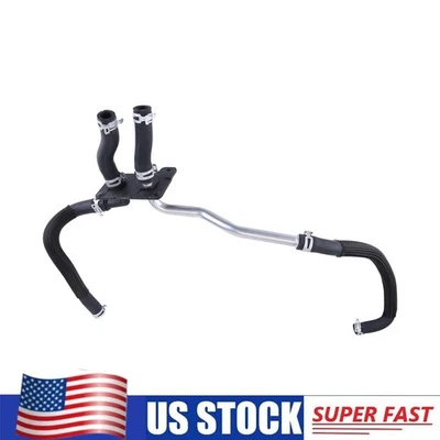 Black Heating Supply Return Hose 55038030AN For Jeep Grand Cherokee 2011-2021 US - Image 1 of 4
