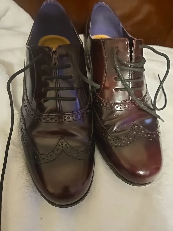  Zapatos de cuero Clarks Hamble roble rojizo/marrón, talla 7 para mujer  Foto 1 de 4