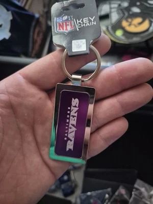 BALTIMORE RAVENS - Keychain  NEW - Image 1 of 4