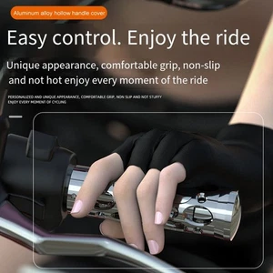 2Pcs Motorcycle Grips 1 22mm Handlebar Grips for Enhanced Riding Control - Picture 1 of 12