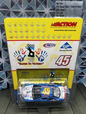 压铸 1: 64 汽车 NASCAR Kyle Petty 道奇 Hands to Victory Intrepid RPM 限量 — 第 1/4 张图片