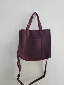 Portland Leather Goods Merlot Classic Lola Crossbody Handtasche klein - Bild 1 von 8