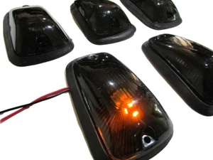 Chevrolet Truck 1988 1998 5 Pcs Led Lights Smoke Roof Top Cab - Picture 1 of 10