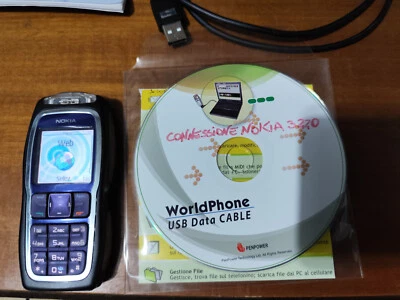 Nokia 3200 cellulare funzionante ed in buono stato con cavo dati per internet - Immagine 1 di 4