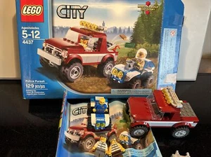 LEGO CITY Police Police Pursuit 4437 INCOMPLETE PARTIAL 3 MINIFIGS MANUAL & BOX - Picture 1 of 7