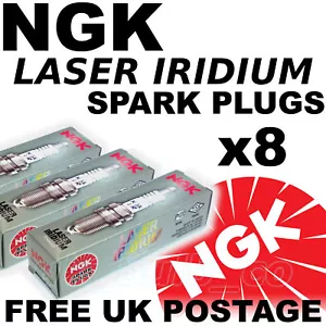 8x NGK Laser Iridium UPGRADE Spark Plugs BMW M3 4.0 E90 / E92 07--> No.6706 - Picture 1 of 1