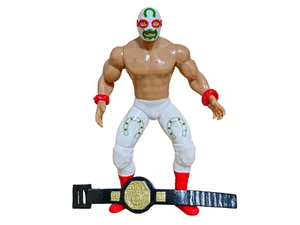 RARE TOY MEXICAN FIGURE Mexican wrestling fighter CUATRERO MEXICANISIMO - Picture 1 of 5
