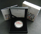 2022 THE ROLLING STONES 1oz £2 TWO POUND SILVER PROOF COIN - BOX & COA